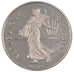 FRANCE, Semeuse, Franc, 2001, KM #925.2, MS(65-70), Nickel, 24, Gadoury #474b,..
