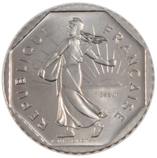 FRANCE, 2 Francs, 1978, MS(65-70), Nickel, Gadoury #547, 7.50