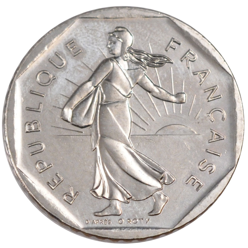 Vème République, 2 Francs Semeuse 