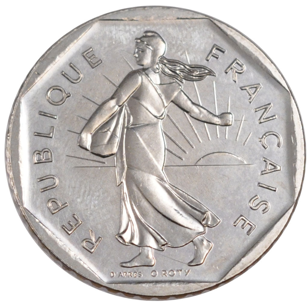Vème République, 2 Francs Semeuse
