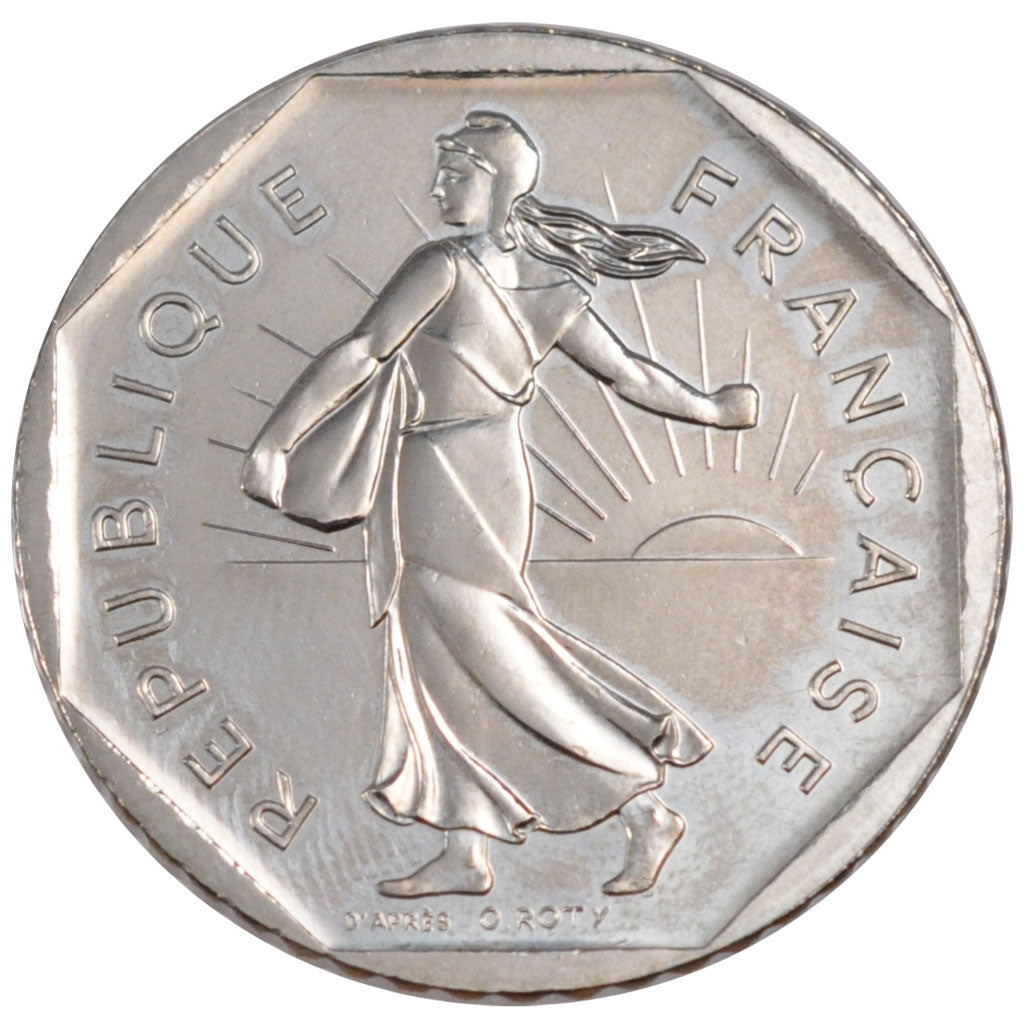 Vème République, 2 Francs Semeuse 