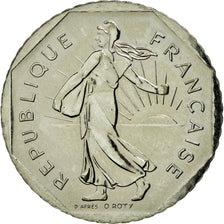 Coin, France, Semeuse, 2 Francs, 2001, MS(65-70), Nickel, KM:942.1, Gadoury:547