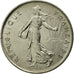 Coin, France, Semeuse, 5 Francs, 1977, Paris, MS(65-70), Nickel Clad