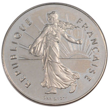 FRANCE, Semeuse, 5 Francs, 2001, Paris, KM #926a.2, MS(65-70), Nickel Clad...
