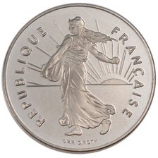 Francia, Semeuse, 5 Francs, 1996, Paris, FDC, Nichel placcato rame-nichel, Ga...