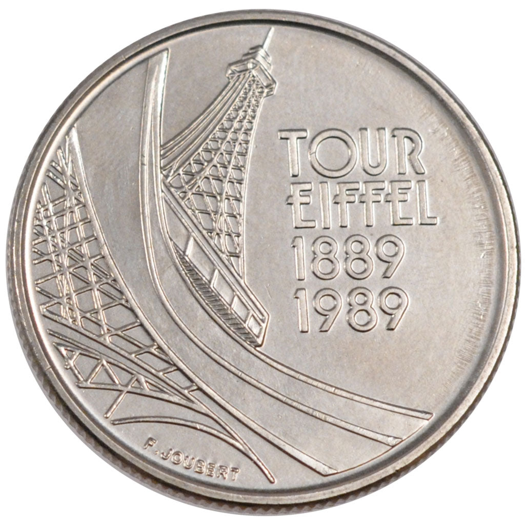 FRANCE, 5 Francs, 1989, MS(65-70), Nickel, Gadoury #772, 10.00