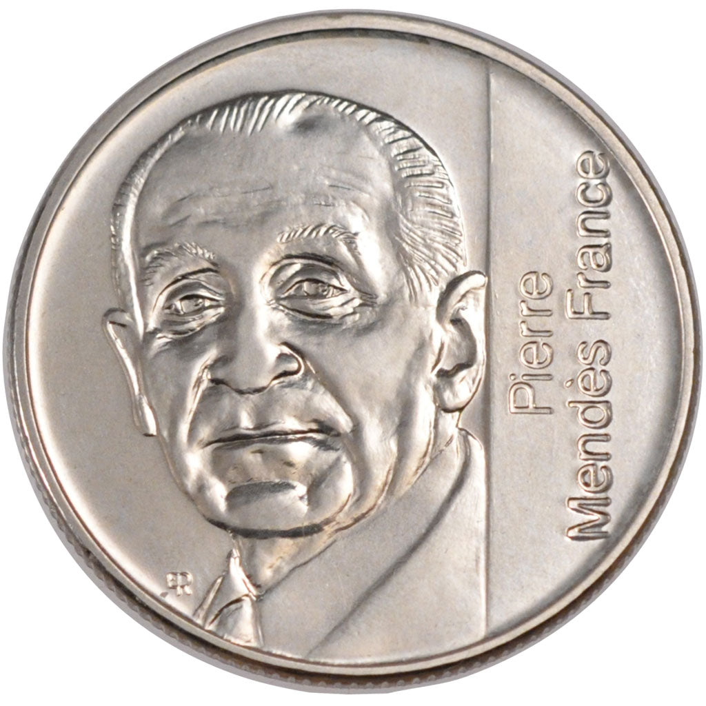 FRANCE, 5 Francs, 1992, MS(65-70), Nickel, Gadoury #772, 10.00