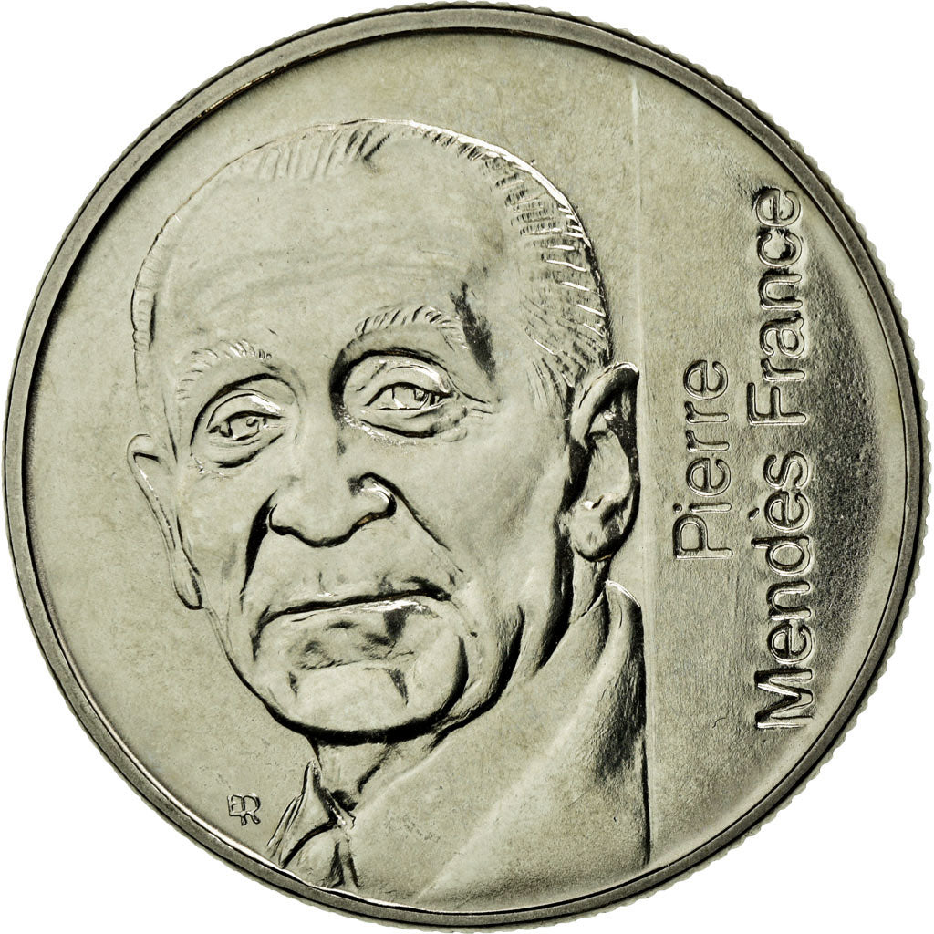 Coin, France, 5 Francs, 1992, MS(65-70), Nickel, Gadoury:773