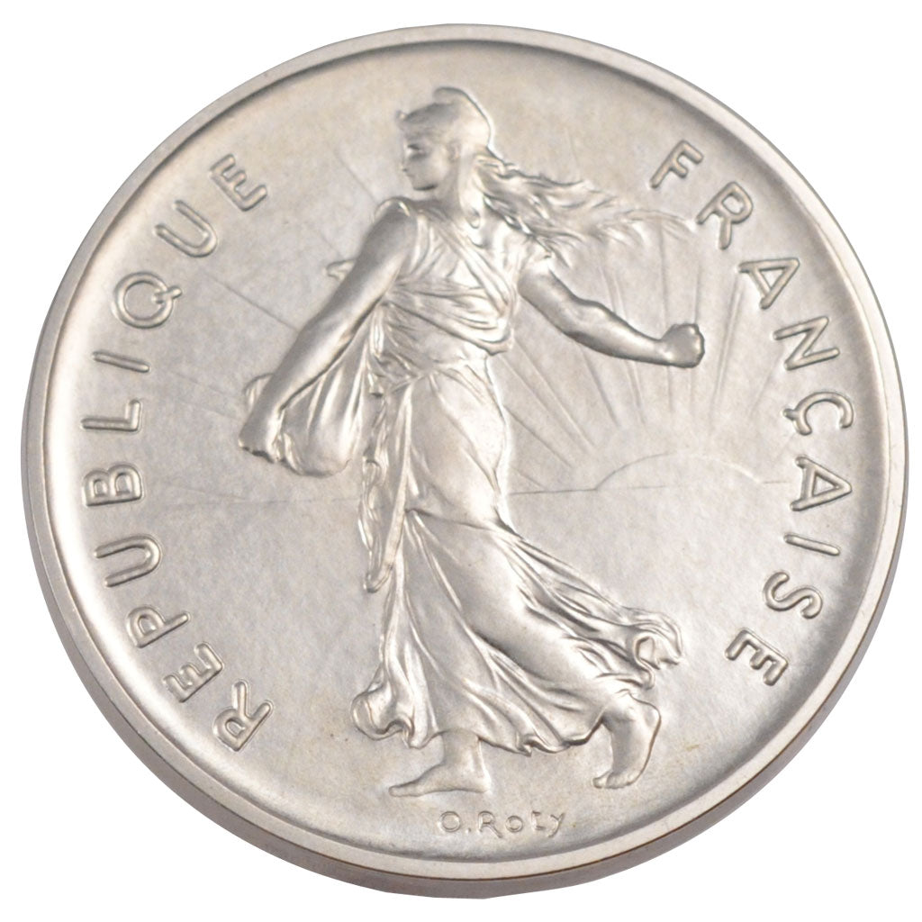 FRANCE, 5 Francs, 1979, MS(65-70), Silver, Gadoury #770p, 22.80