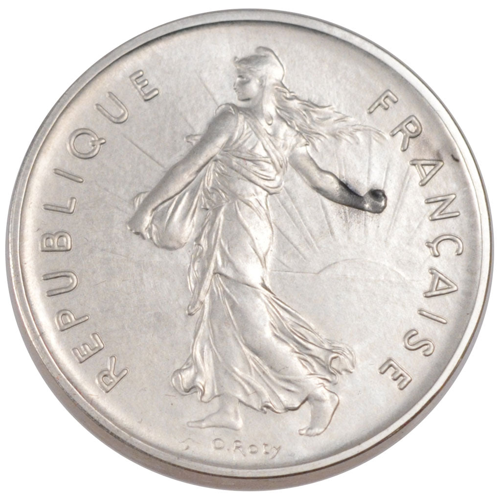 FRANCE, 5 Francs, 1980, MS(65-70), Silver, Gadoury #770p, 22.80