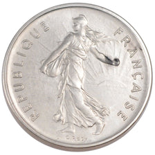 FRANCE, 5 Francs, 1980, MS(65-70), Silver, Gadoury #770p, 22.80