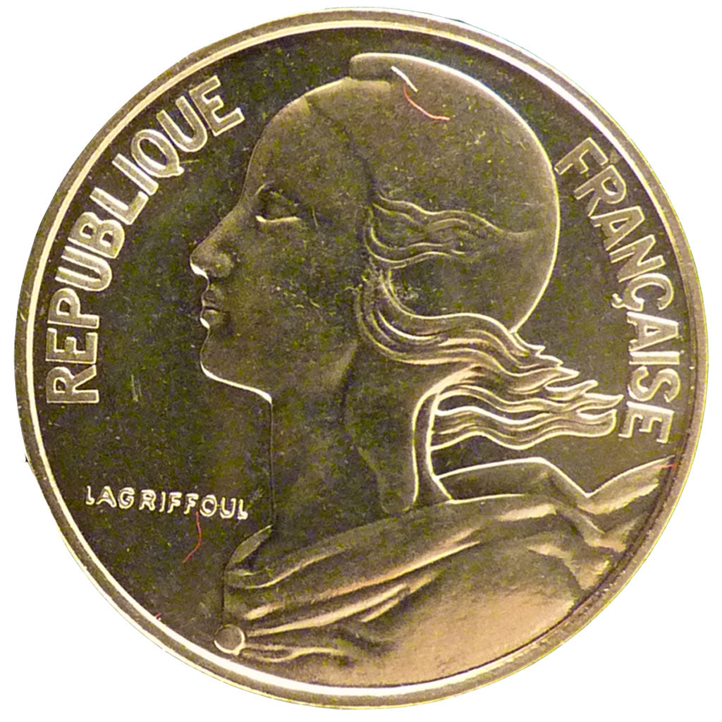 Francia, Marianne, 10 Centimes, 1985, Paris, FDC, Alluminio-bronzo, KM:929, G...