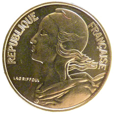 Francia, Marianne, 10 Centimes, 1985, Paris, FDC, Alluminio-bronzo, KM:929, G...