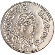 FRANCE, Denier de Charlemagne, 5 Francs, 2000, Paris, KM #1223, MS(65-70),...