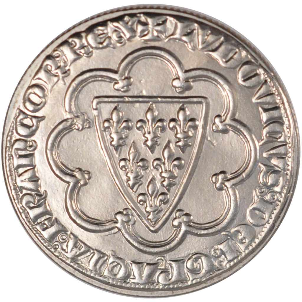 FRANCE, Écu de Saint Louis, 5 Francs, 2000, Paris, KM #1224, MS(65-70), ...