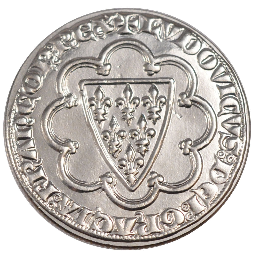 FRANCE, Écu de Saint Louis, 5 Francs, 2000, Paris, KM #1224, MS(65-70), ...