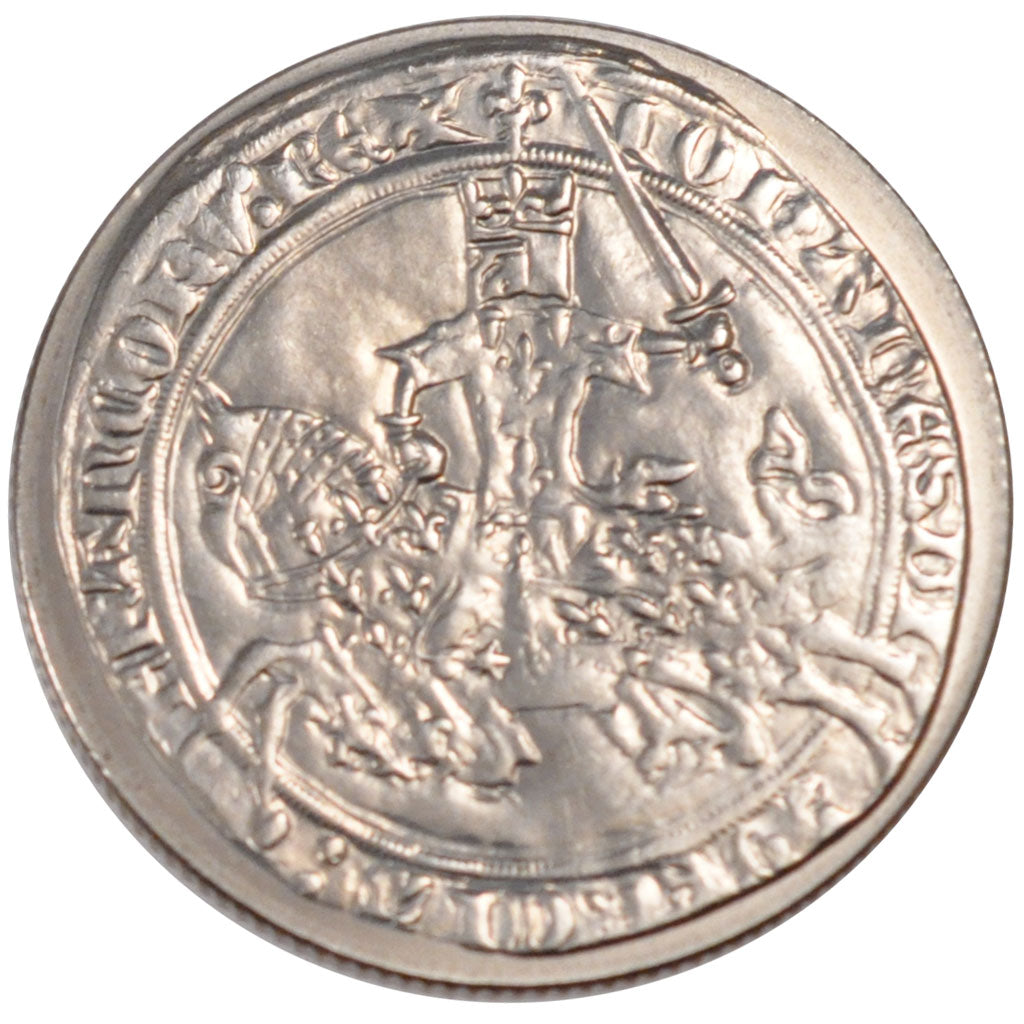Francia, Franc à cheval, 5 Francs, 2000, FDC, Nichel placcato rame-nichel, K...