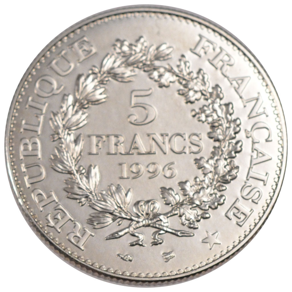 FRANCE, 5 Francs, 2000, MS(65-70), Cupro-nickel, Gadoury #777, 10.00