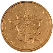 Coin, France, Mathieu, 10 Francs, 1974, MS(65-70), Nickel-brass, Gadoury:814