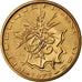 Munten, Frankrijk, Mathieu, 10 Francs, 1975, FDC, Nickel-brass, KM:940