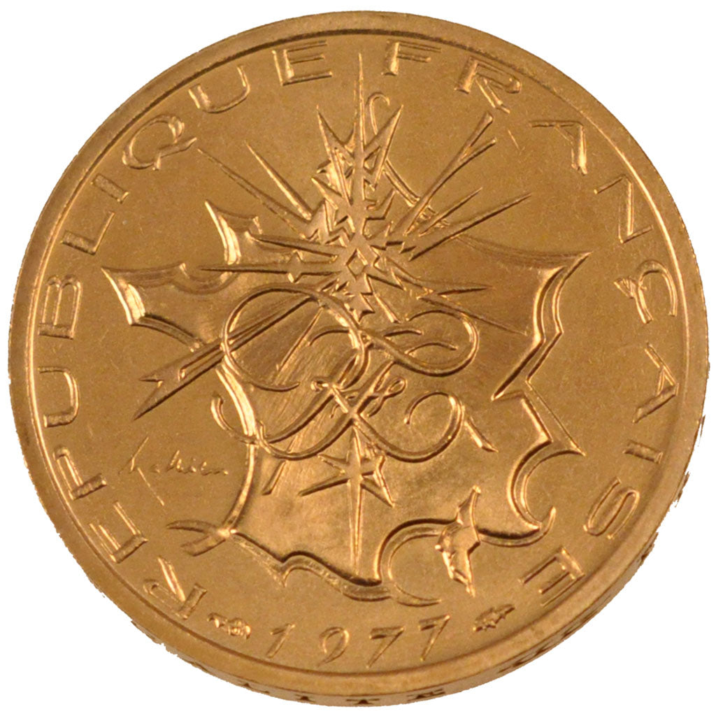 FRANCE, 10 Francs, 1977, MS(65-70), Cupro-nickel Aluminium, Gadoury #814, 10.00