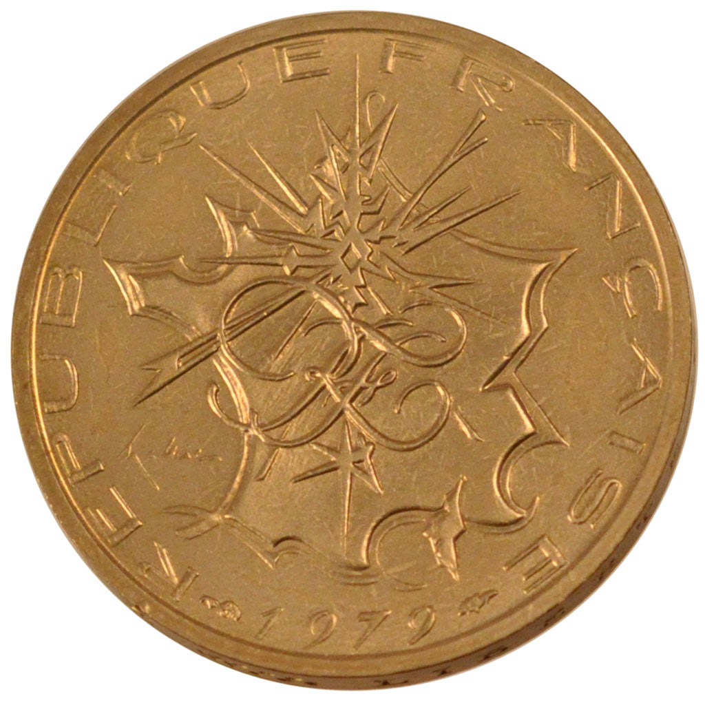 FRANCE, Mathieu, 10 Francs, 1979, KM #940, MS(65-70), Nickel-Brass, 26, Gadoury.