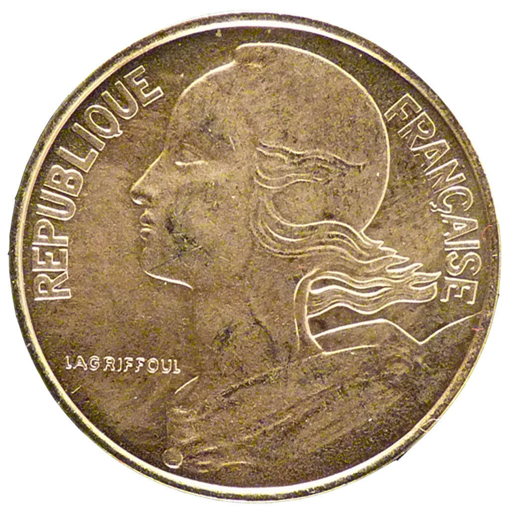 FRANCE, Marianne, 10 Centimes, 1990, Paris, KM #929, MS(65-70),...