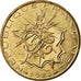 Moneta, Francja, Mathieu, 10 Francs, 1984, MS(65-70), Mosiądz niklowy, KM:940