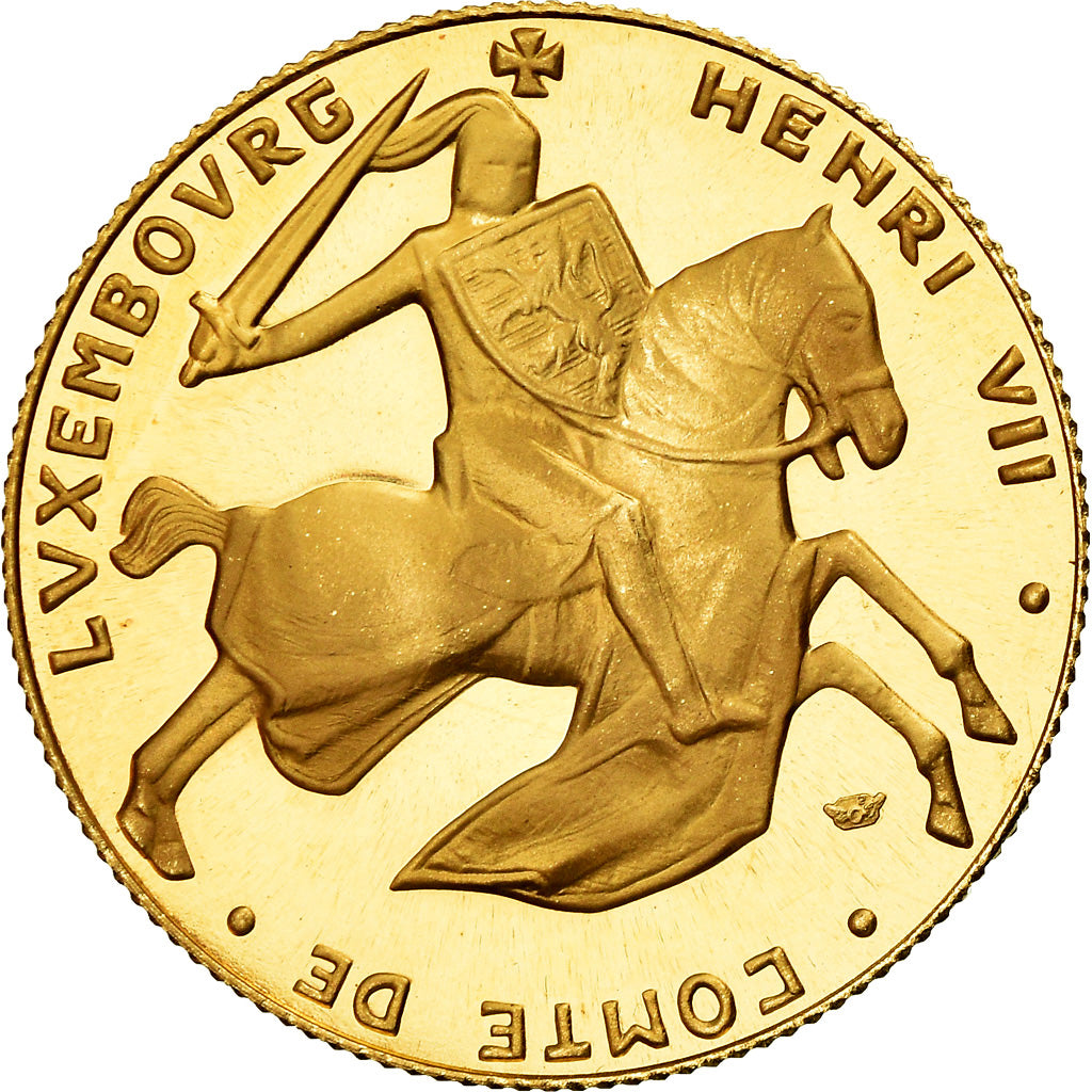 Luxembourg, Token, 40 Francs, Henri de Luxembourg, Grand Duc Héritier, 1973
