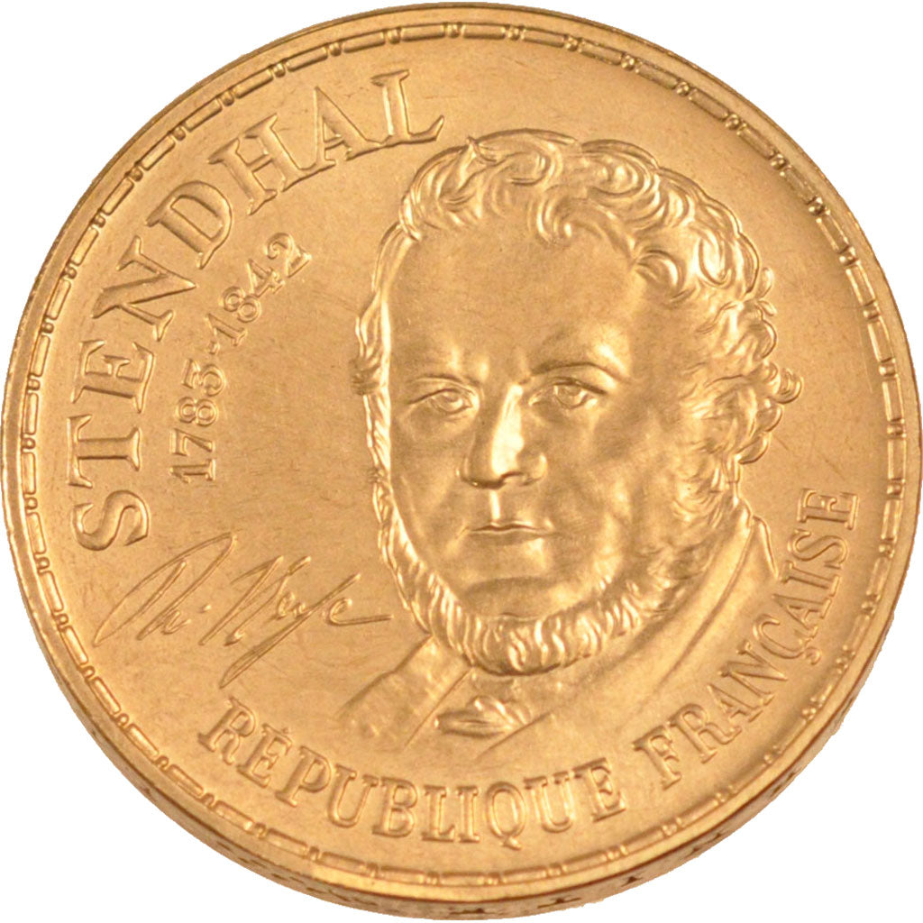 FRANCE, 10 Francs, 1983, KM #E126, MS(65-70), Nickel-Bronze, Gadoury #817, 10.00