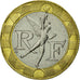 Moneta, Francja, Génie, 10 Francs, 1995, MS(65-70), Bimetaliczny, Gadoury:827