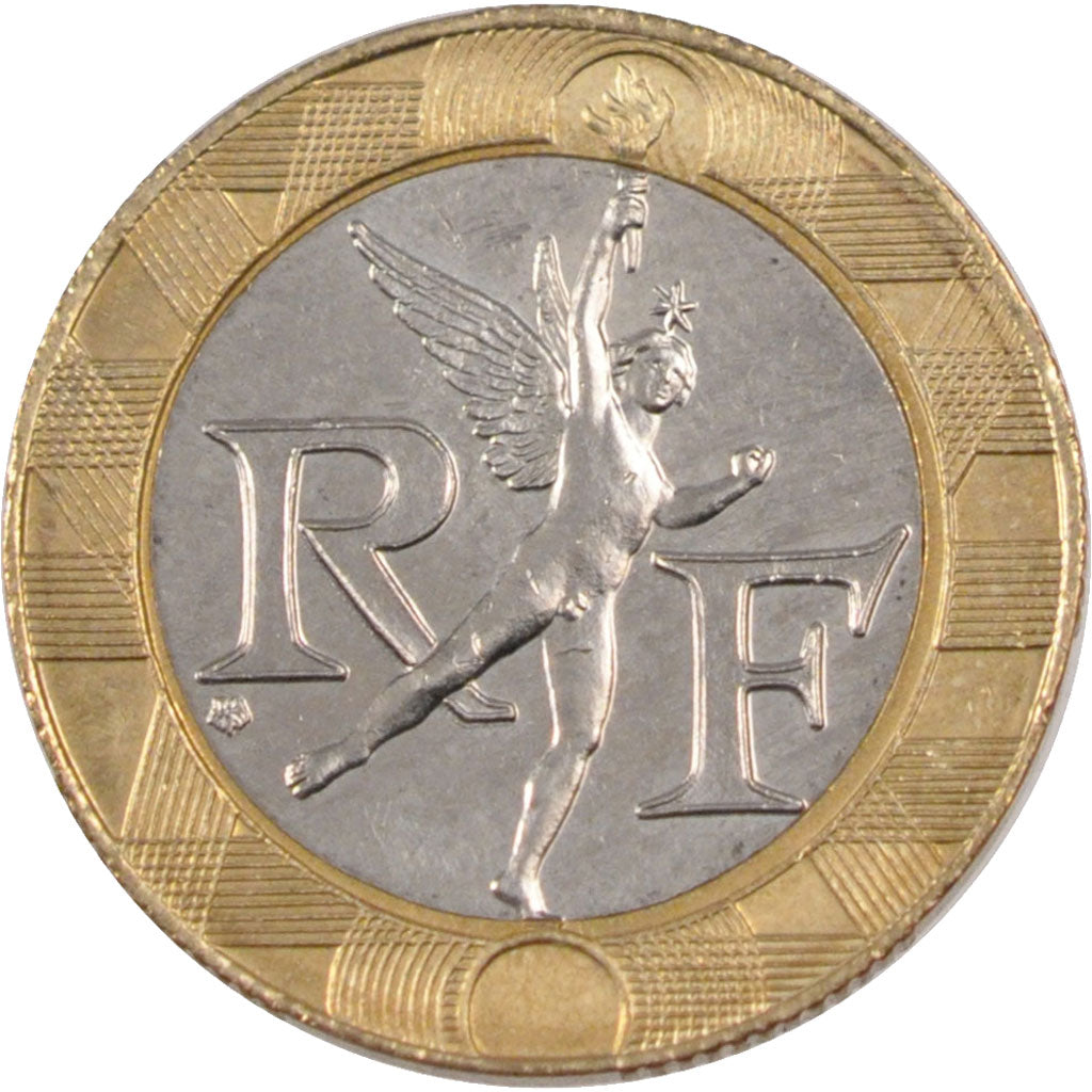 Monnaie, France, Génie, 10 Francs, 1996, FDC, Bi-Metallic, KM:964.1