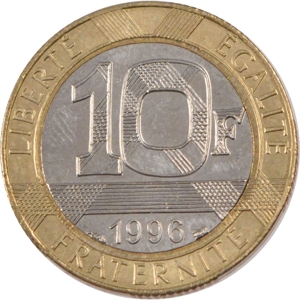Monnaie, France, Génie, 10 Francs, 1996, FDC, Bi-Metallic, KM:964.1