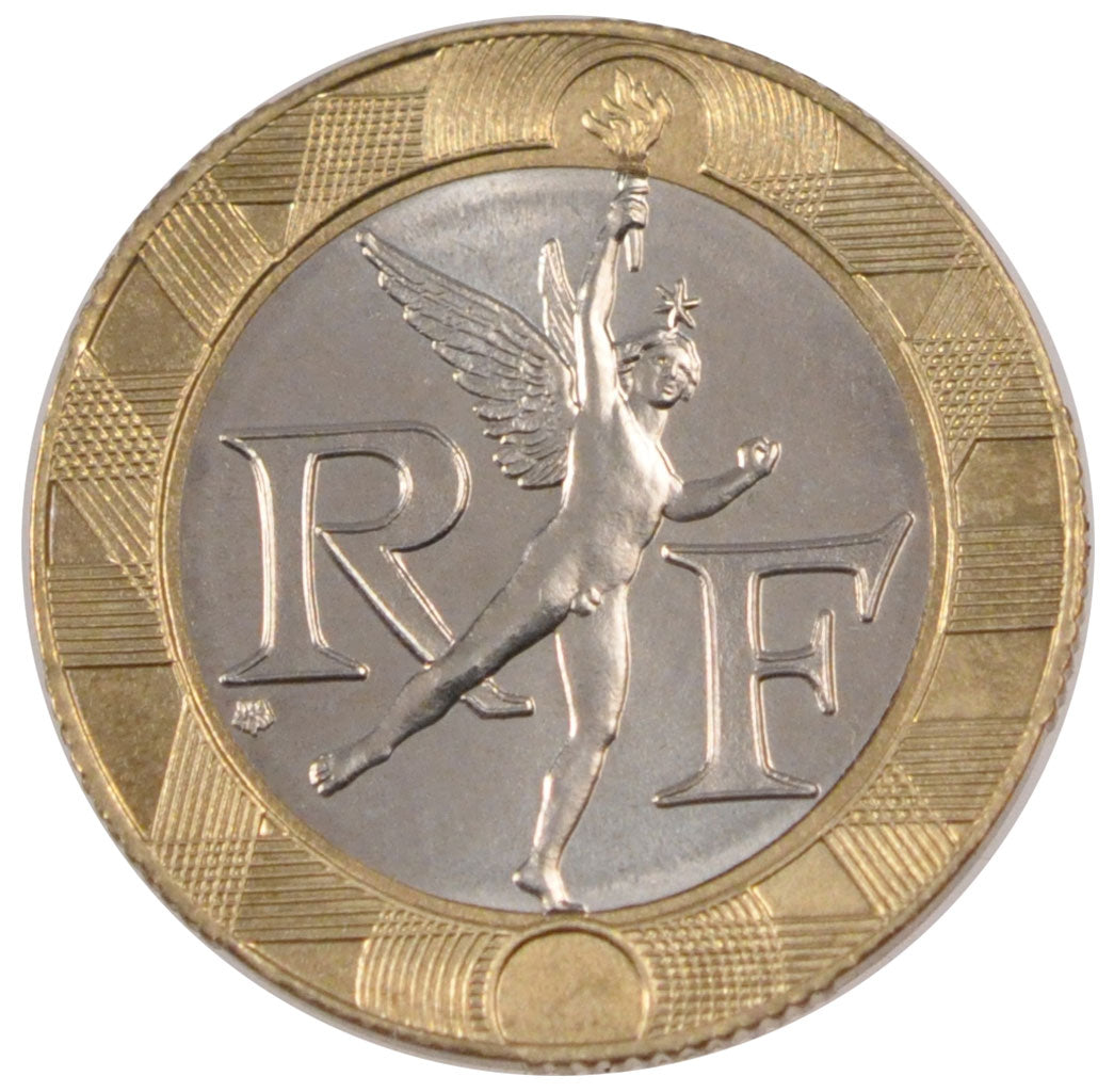 Vème République, 10 Francs Génie de la Bastille 