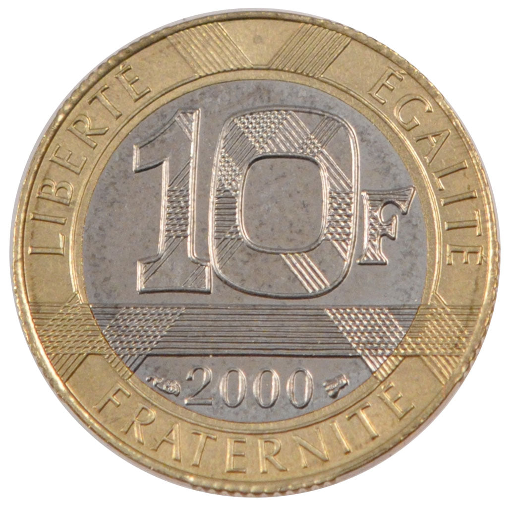 Monnaie, France, Génie, 10 Francs, 2000, FDC, Aluminum-Bronze, KM:964.2