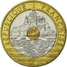 Munten, Frankrijk, Mont Saint Michel, 20 Francs, 1999, FDC, Tri-Metallic