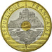 Coin, France, Mont Saint Michel, 20 Francs, 1996, MS(65-70), Tri-Metallic
