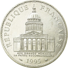 Moneta, Francja, Panthéon, 100 Francs, 1995, Paris, MS(65-70), Srebro