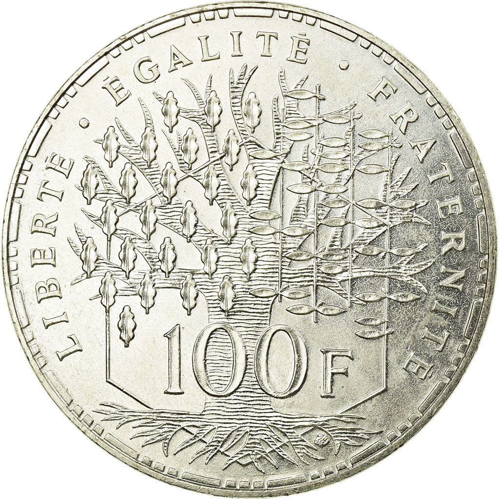 Coin, France, Panthéon, 100 Francs, 1995, Paris, MS(65-70), Silver, Gadoury:898
