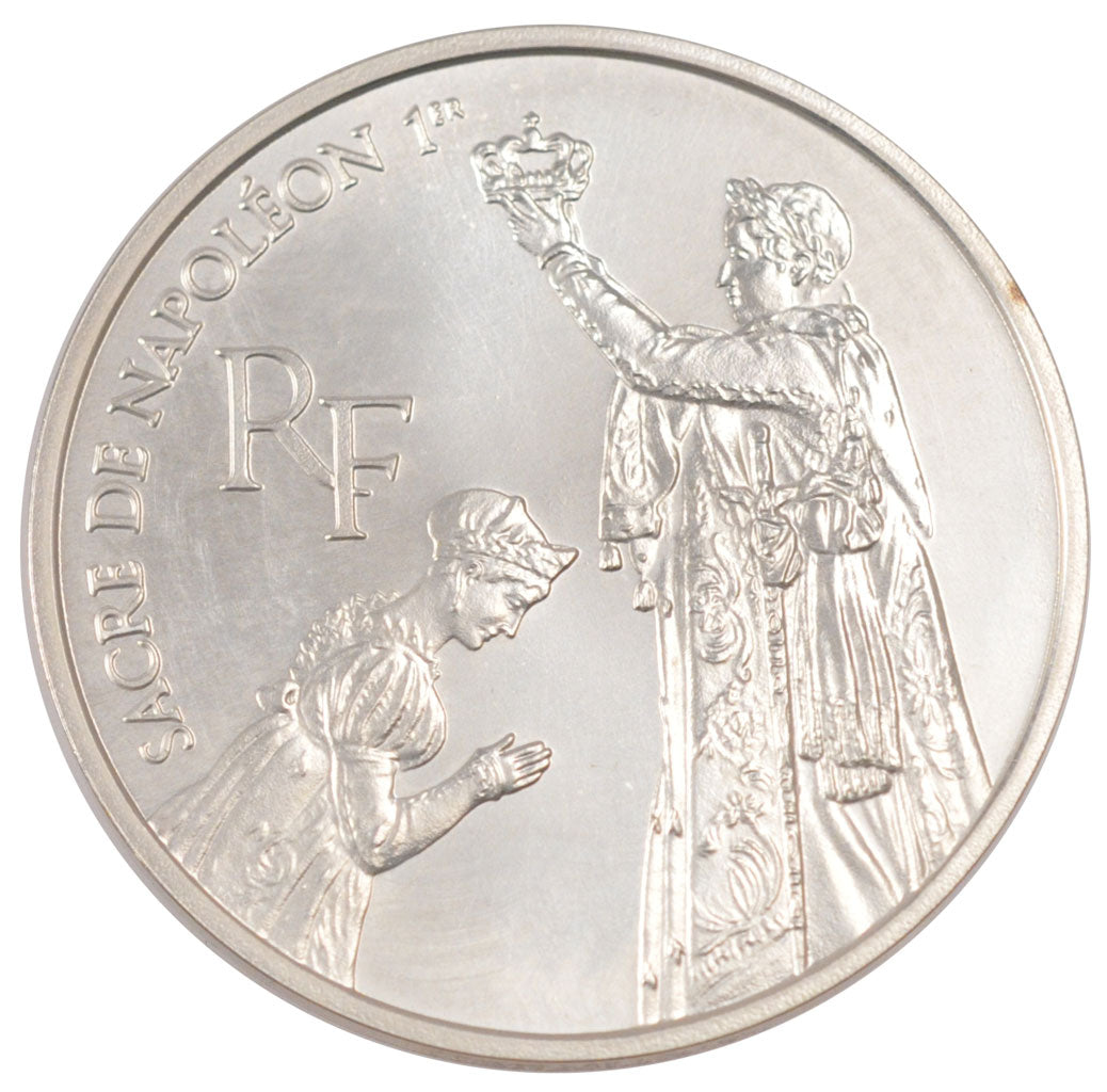 FRANCE, 100 Francs, 1993, MS(65-70), Silver, Gadoury #927, 22.20