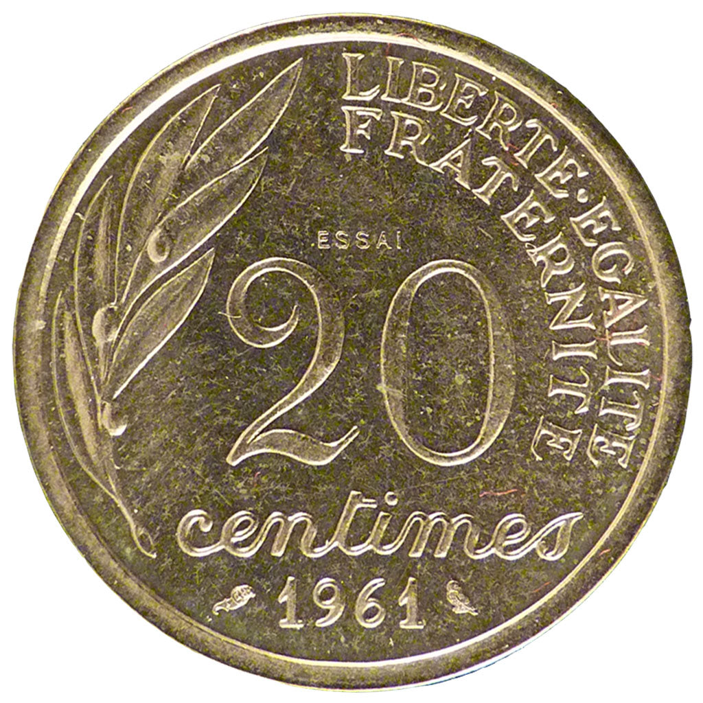 V ème République, 20 Centimes Essai