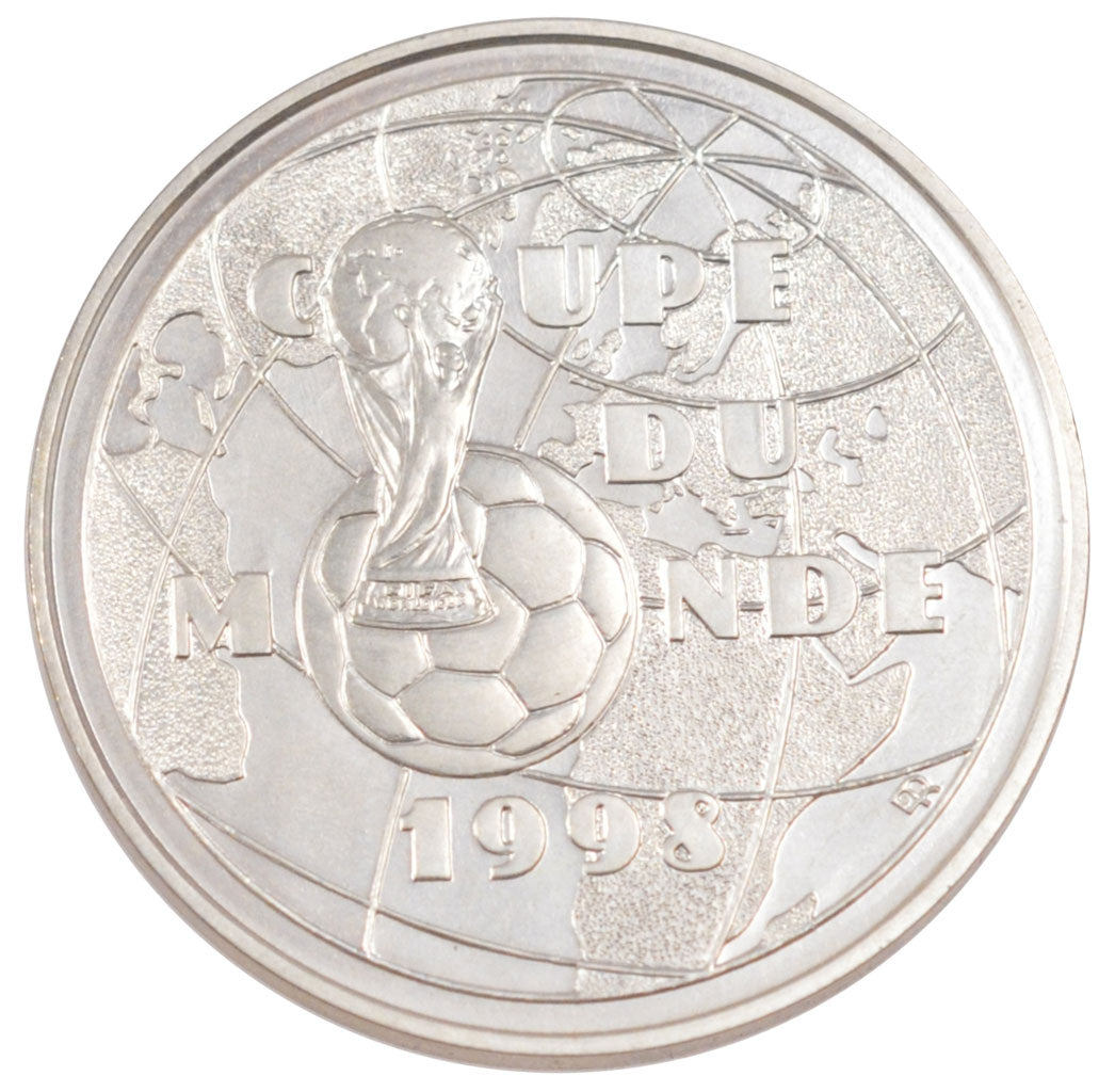 FRANCE, 1 Francs, 1997, MS(65-70), 12.00