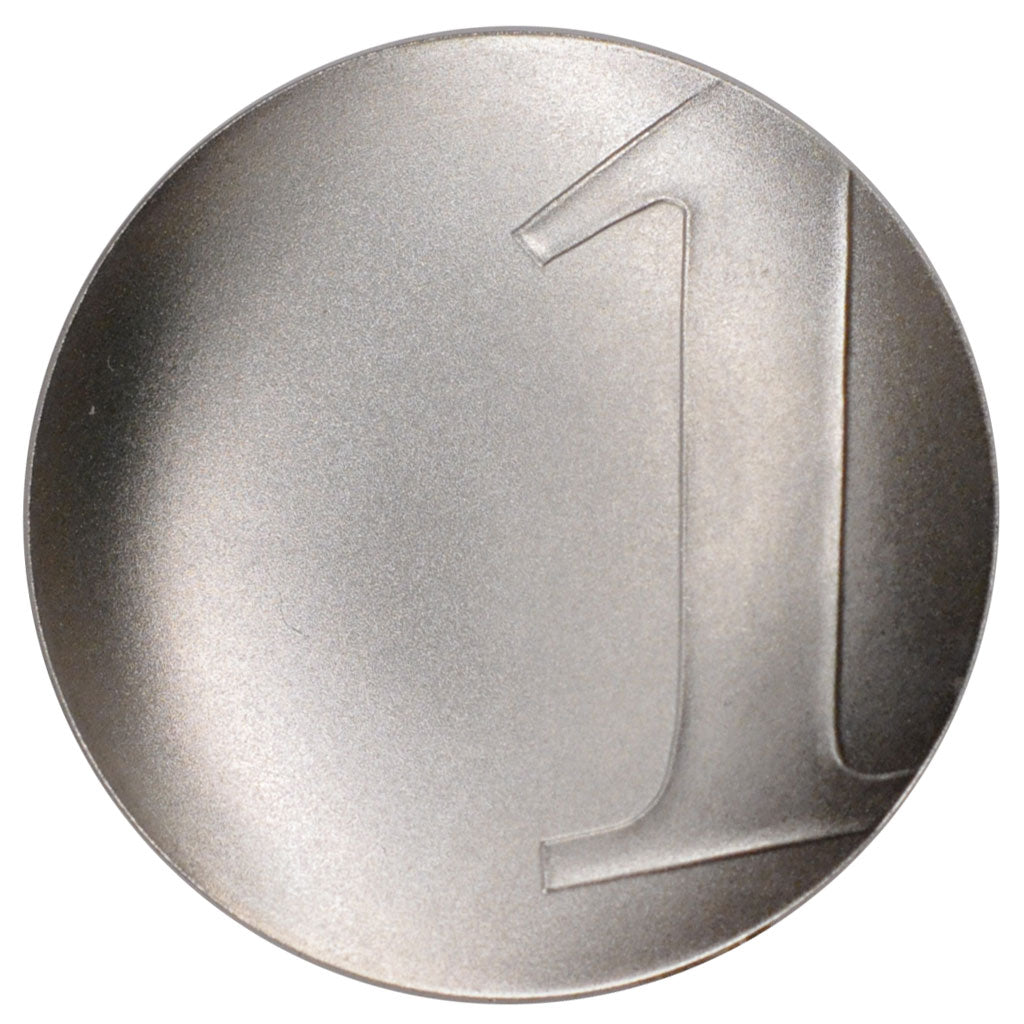 FRANCE, 1 Franc, 2001, MS(65-70), Silver, 17.90