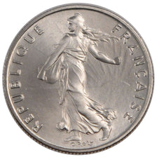 FRANCE, Semeuse, 1/2 Franc, 1984, Paris, KM #931.1, MS(65-70), Nickel, 19.5,...