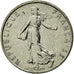 Moneta, Francja, Semeuse, 1/2 Franc, 1989, MS(65-70), Nikiel, Gadoury:429