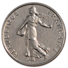 FRANCE, Semeuse, 1/2 Franc, 2001, Paris, KM #931.1, MS(65-70), Nickel, 19.5,...