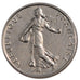 FRANCE, Semeuse, 1/2 Franc, 2001, Paris, KM #931.1, MS(65-70), Nickel, 19.5,...