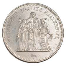 FRANCE, Hercule, 50 Francs, 1974, Paris, KM #941.1, AU(55-58), Silver, 41,...
