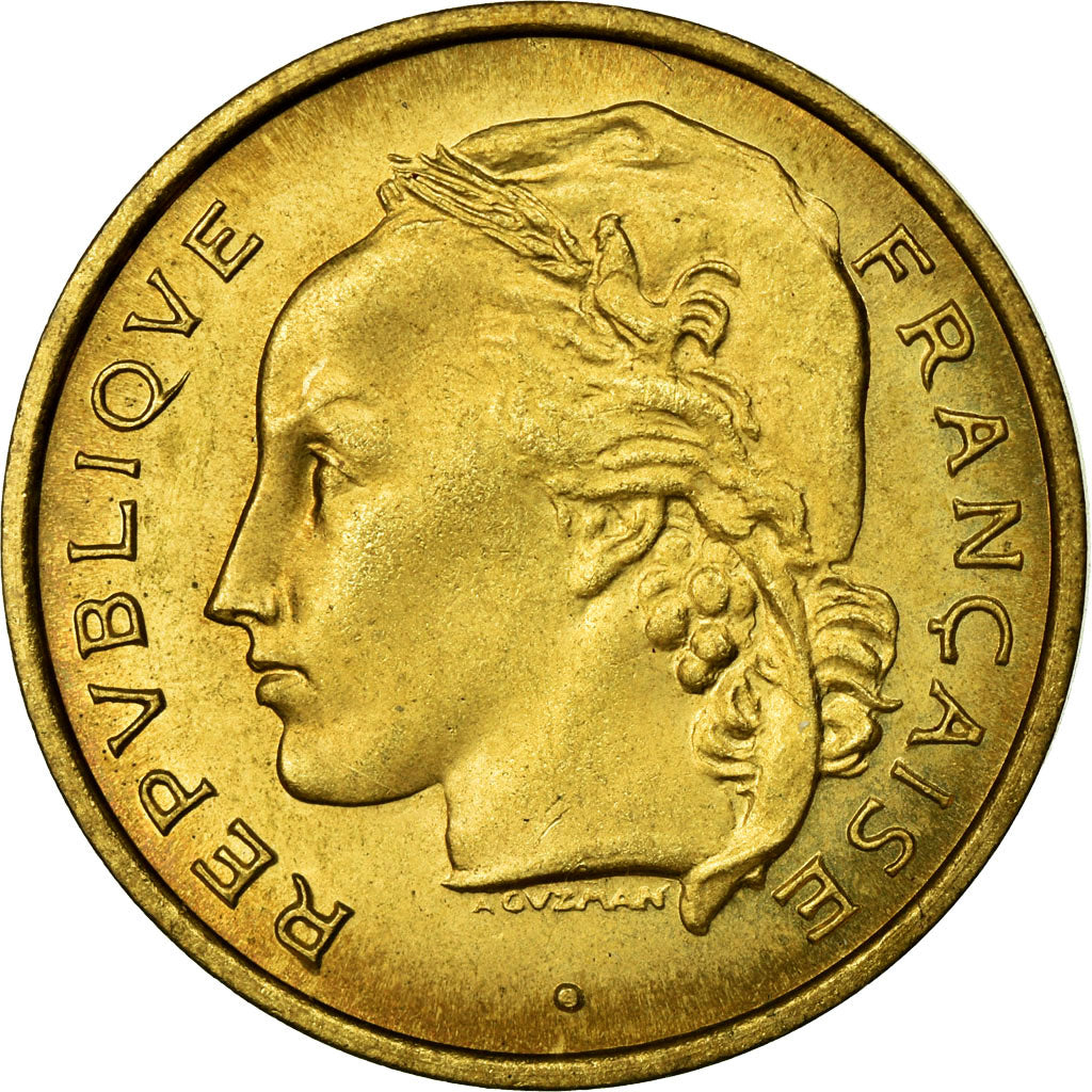 Coin, France, 20 Francs, 1950, MS(65-70), Bronze-Aluminium, KM:Pn113