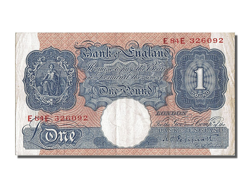 Banknote, Great Britain, 1 Pound, EF(40-45)